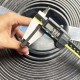 Rectangular foam rubber gasket 5x50