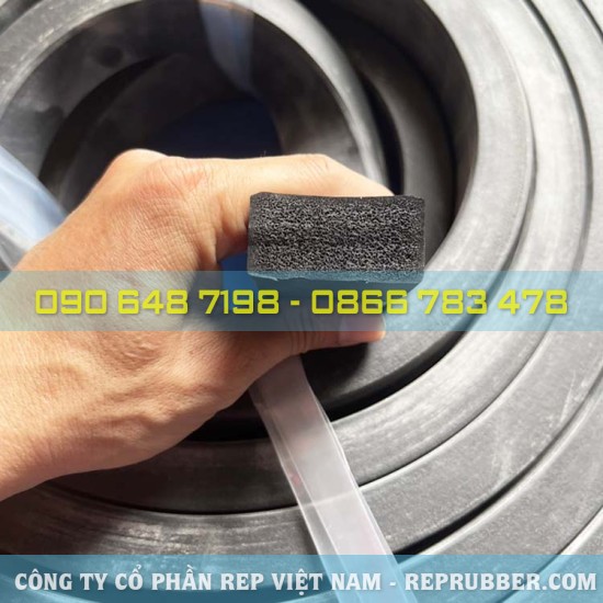Rectangular foam rubber gasket 20x40 Rectangular foam rubber gasket 20x40