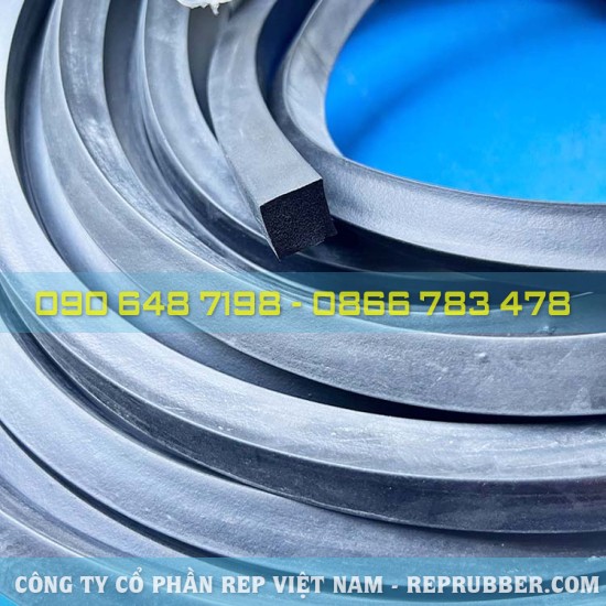 Square foam rubber gasket 14x14