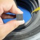 Square foam rubber gasket 15x15