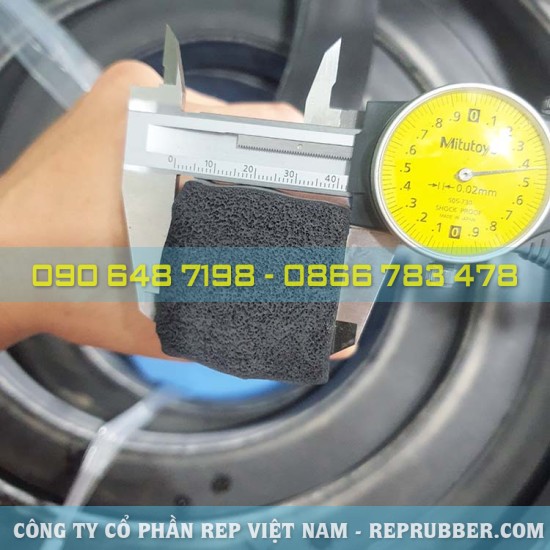 Square foam rubber gasket 40x40 Square foam rubber gasket 40x40