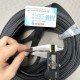 Rectangular foam rubber gasket 2x20