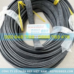 Rectangular foam rubber gasket 2x20