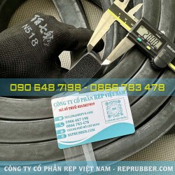 Elastic foam rubber gasket 20x40