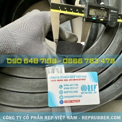 Elastic foam rubber gasket 20x40