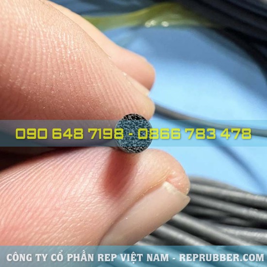 Foam rubber gasket Ø3