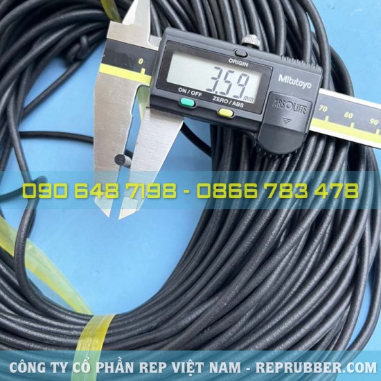 Foam rubber gasket Ø3.5