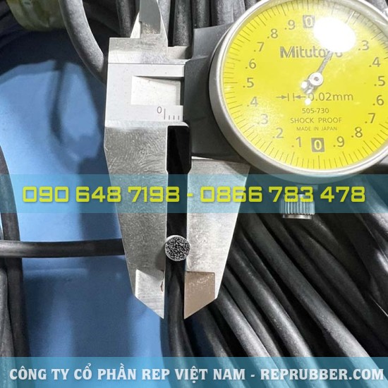 Foam rubber gasket Ø4.5
