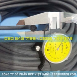 Foam rubber gasket Ø7