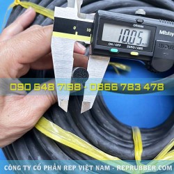 Foam rubber gasket Ø10