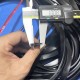 EPDM U-shaped rubber gasket 4x10x1, slot 2 mm