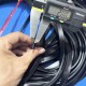 EPDM U-shaped rubber gasket 4x10x1, slot 2 mm