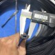 EPDM U-shaped rubber gasket 9x11x3, slot 3 mm
