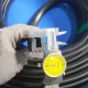 Standard U-shaped rubber gasket 23x23x9, slot 9 mm