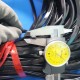 EPDM U-shaped rubber gasket 4x6x1, slot 2 mm