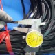 EPDM U-shaped rubber gasket 4x6x1, slot 2 mm