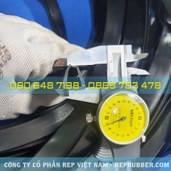 EPDM U-shaped rubber gasket 16x17.5x2.5, slot 11 mm