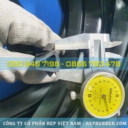 EPDM U-shaped rubber gasket 16x17.5x2.5, slot 11 mm