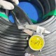 NBR U-shaped rubber gasket 40x7x3, slot 46 mm