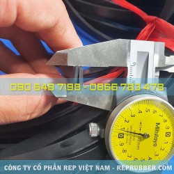EPDM U-shaped rubber gasket 4x9x1.5, slot 1 mm