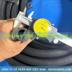 EPDM rubber gasket E-shape 25x20x3 – In stock, same-day De