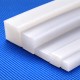 Square white silicone gasket for sealing electrical cabinets and machinery