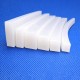 Square white silicone gasket for sealing electrical cabinets and machinery