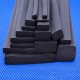 Rectangular foam rubber gaskets for the mechanical and construction industries