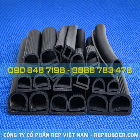 E-shaped rubber gaskets at good prices – Sealing and noise reduction for doors & electrical cabinets