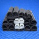 E-shaped rubber gaskets at good prices – Sealing and noise reduction for doors & electrical cabinets