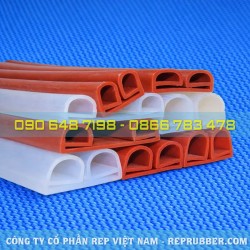 Heat-resistant E-shaped silicone gaskets – Durable sealing for technical equipment