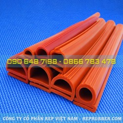 Heat-resistant E-shaped silicone gaskets – Durable sealing for technical equipment