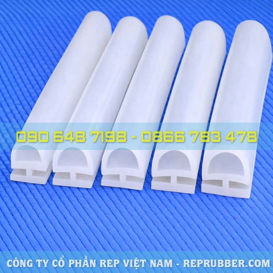 H-shaped silicone gaskets are heat-resistant – Durable sealing and effective sound insulation