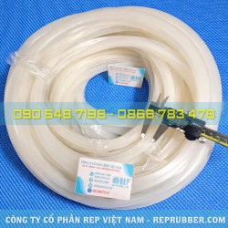 Transparent white silicone U & V shape gaskets – Heat jointed, high temperature resistance