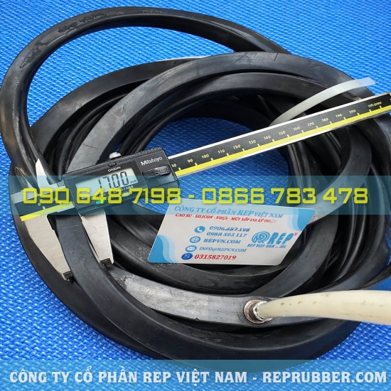 Heat-joined rubber gasket for valves – Reliable sealing & pressure resistance