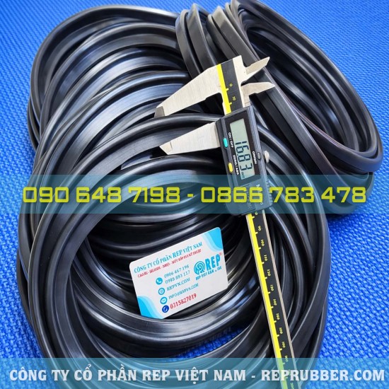 P-shaped rubber gasket – Flexible sealing & vibration reduction