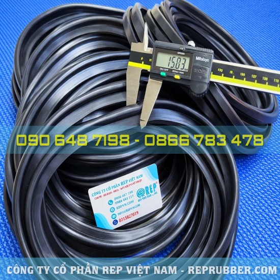 P-shaped rubber gasket – Flexible sealing & vibration reduction