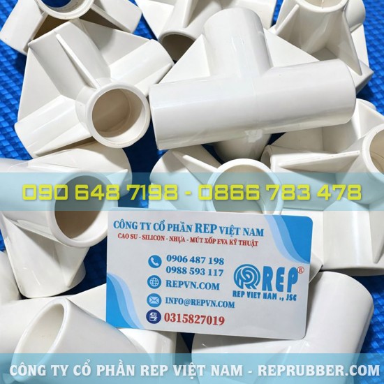 Set of 3 quick connectors made of ABS, PA plastic – lightweight & durable