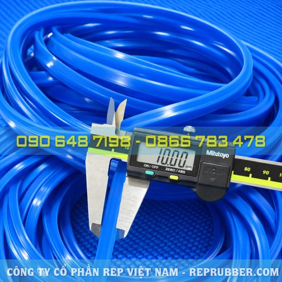 Green V-shaped silicone gasket – Excellent sealing, high elasticity, heat resistant