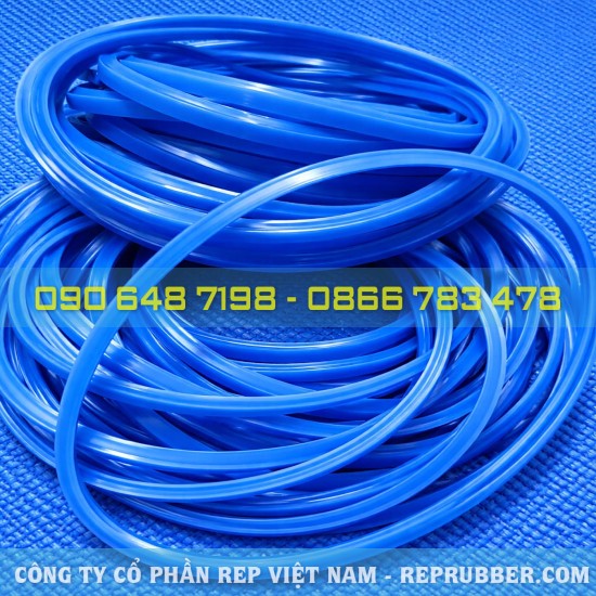 Green V-shaped silicone gasket – Excellent sealing, high elasticity, heat resistant