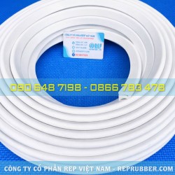 White U-shaped rubber gasket – Flexible sealing & easy installation