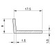 L-shaped EPDM rubber seal (10x15x2) – great price, custom-manufactured.