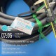 P-profile rubber gasket (100x30x10) offering high load-bearing capacity, vibration resistance, and effective shock absorption