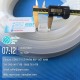 White U-shaped silicone gasket (26x16x2.5) – select the correct size for a perfect fit