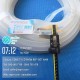 White U-shaped silicone gasket (26x16x2.5) – select the correct size for a perfect fit