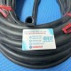 Soft, lightweight EPDM foam rubber seal (E-profile, 20x19x2 mm) that fits snugly into the installation gap