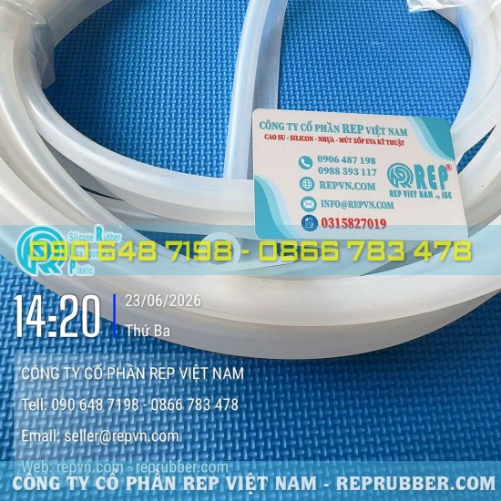 P-shaped silicone seal (28x12x2): waterproof and dust-blocking