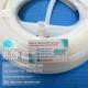White silicone tubing (12x18) manufactured and precision-processed to specifications