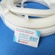 Highly elastic square silicone gasket; compensates for gaps and ensures a stable seal