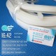 Highly elastic square silicone gasket; compensates for gaps and ensures a stable seal